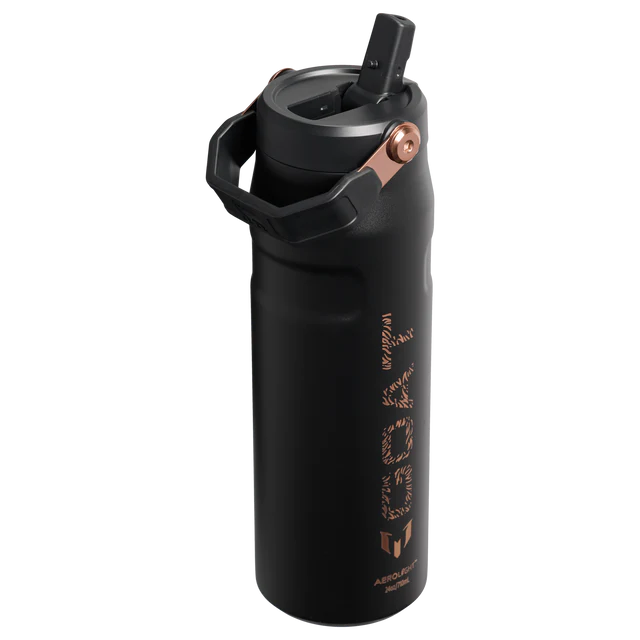 Stanley - Iceflow Bottle Flip Straw de 24 oz. / Messi Black