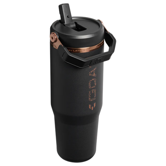 Stanley - Iceflow Bottle Flip Straw de 30 oz. / Messi Black