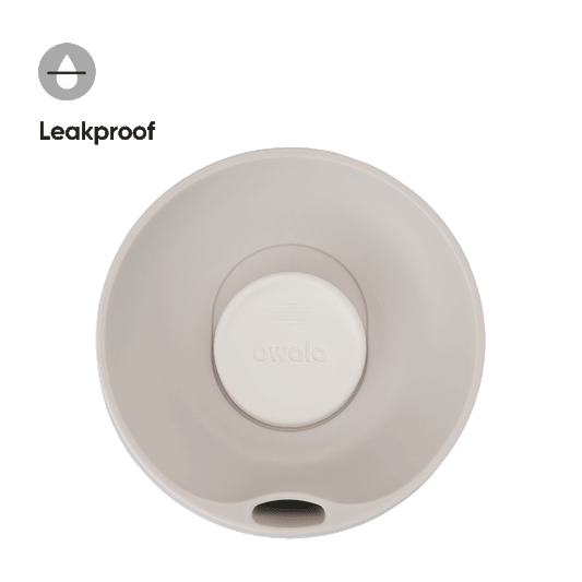 Owala - Smooth Sip Slider de 12oz. / Blanco