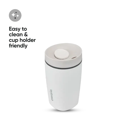 Owala - Smooth Sip Slider de 12oz. / Blanco