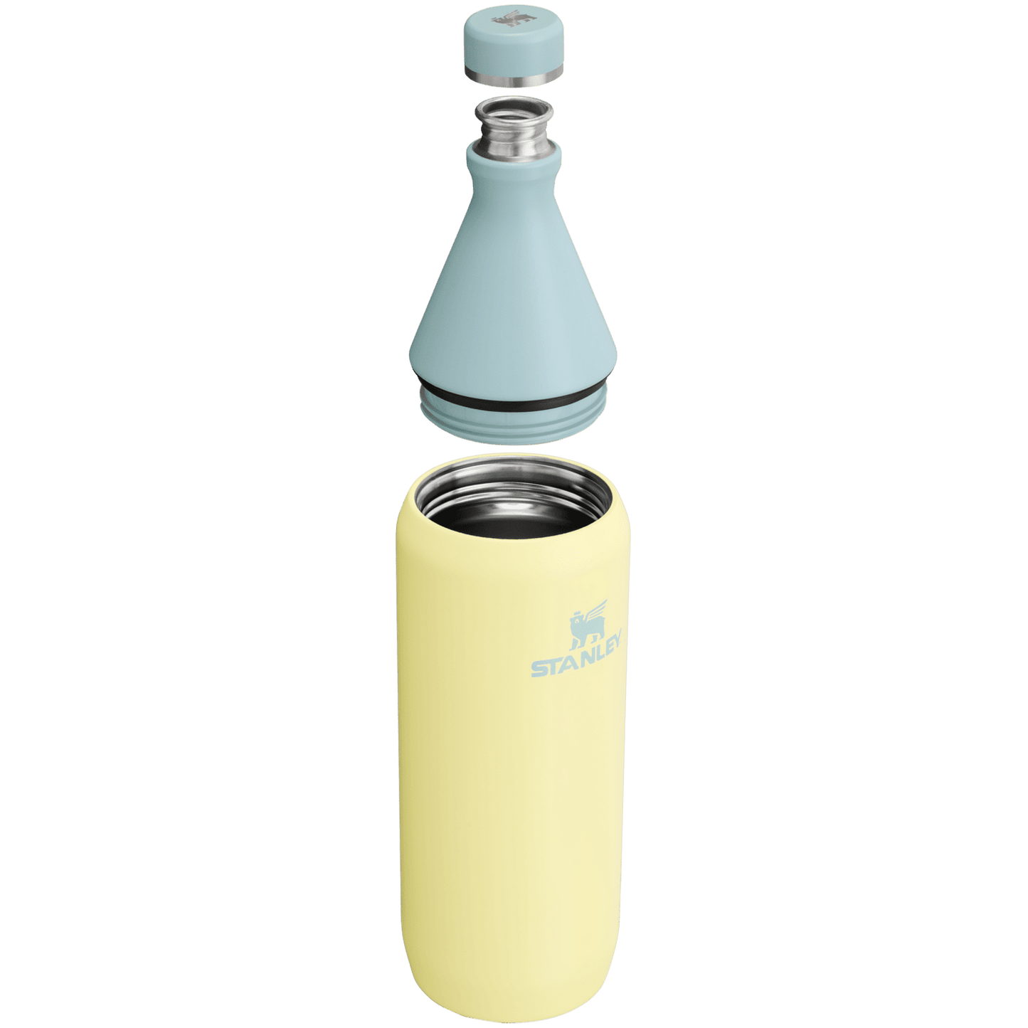 Stanley - Slim Bottle de 34 oz. / Amarillo con azul
