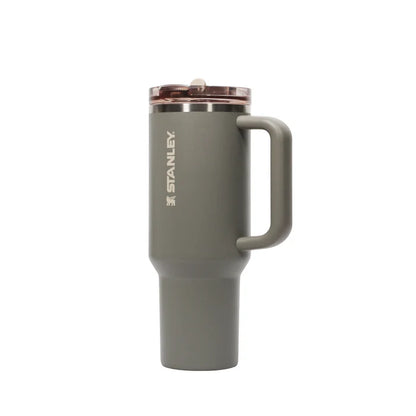 Stanley - Quencher H2.0 Tumbler de 30 oz. / Gris con rosado