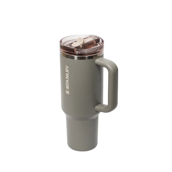Stanley - Quencher H2.0 Tumbler de 30 oz. / Gris con rosado