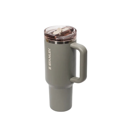 Stanley - Quencher H2.0 Tumbler de 30 oz. / Gris con rosado