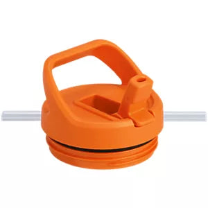 Stanley - Flip Straw Tumbler de 20 oz. / Fucsia con naranja