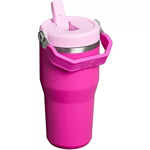 Stanley - Flip Straw Tumbler de 20 oz. / Baby pink con fucsia