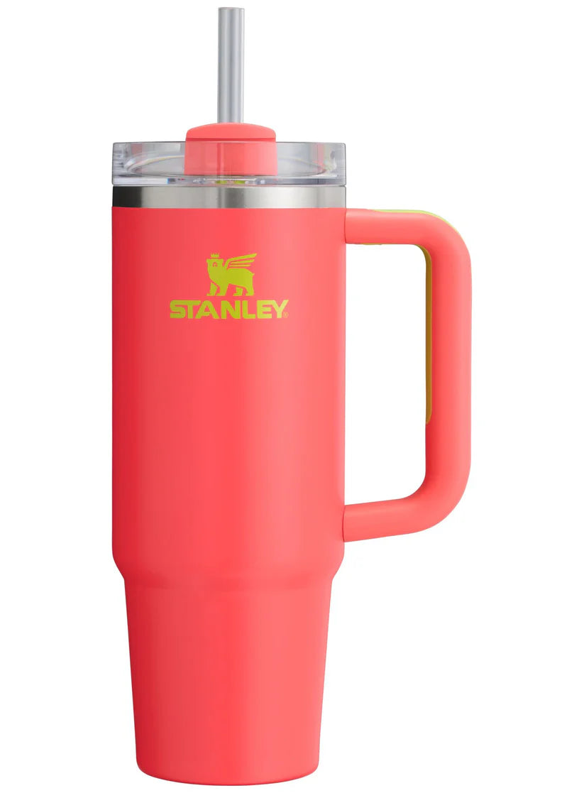 Stanley - Quencher H2.0 Tumbler de 30 oz. / Rosado con verde