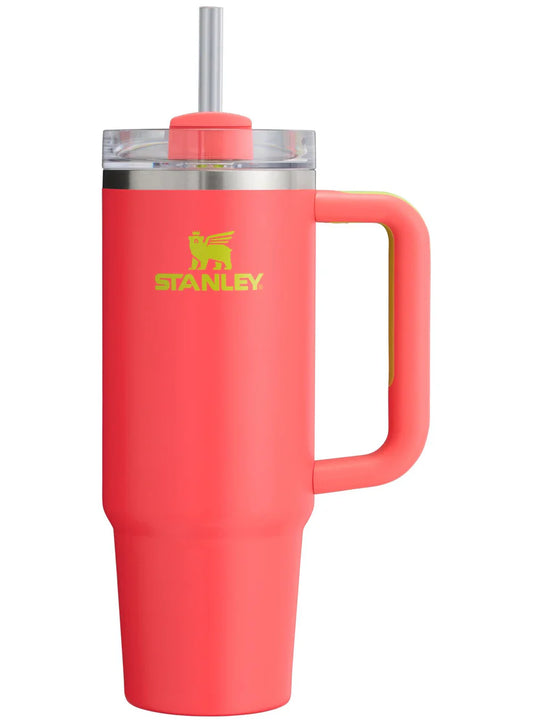 Stanley - Quencher H2.0 Tumbler de 30 oz. / Rosado con verde