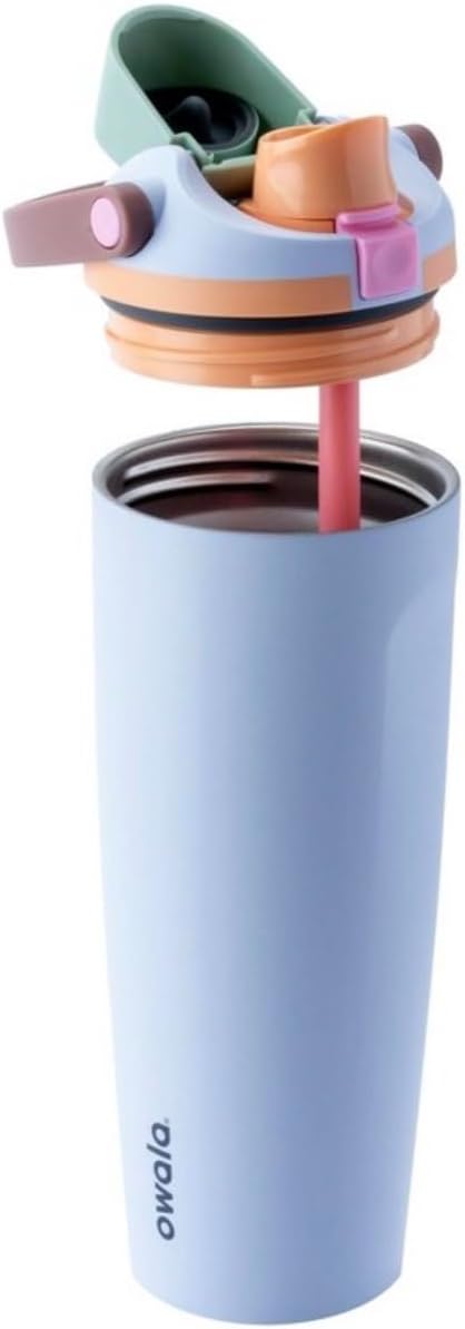 Owala - FreeSip Sway de 30oz. / Lila con naranja
