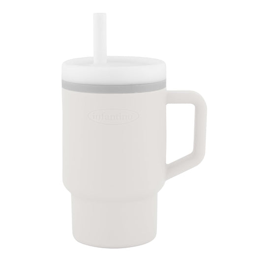 Infantino - Tumbler de Silicona de 9oz. / Nude