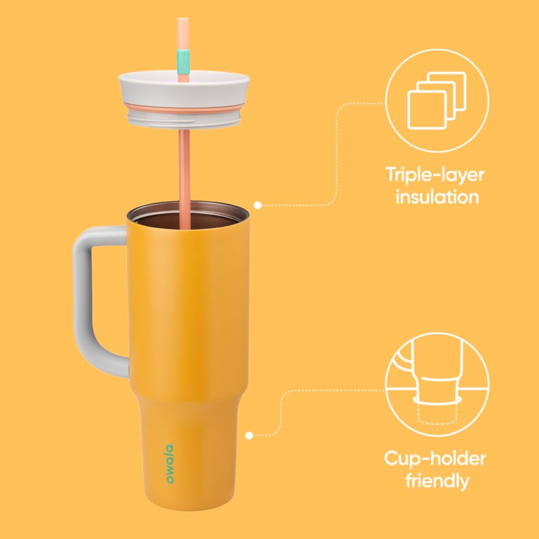 Owala - Tumbler de 40oz. / Rosado cherry