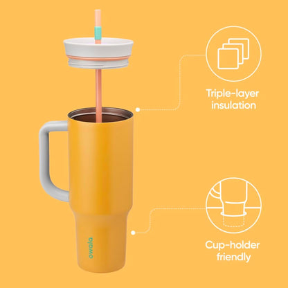 Owala - Tumbler de 40oz. / Rosado cherry