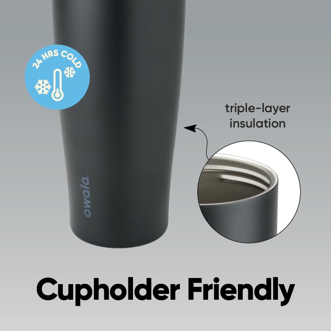 Owala - FreeSip Tumbler de 40oz. / Negro