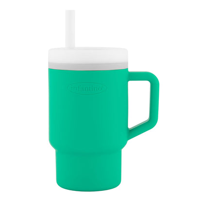 Infantino - Tumbler de Silicona de 9oz. / Verde