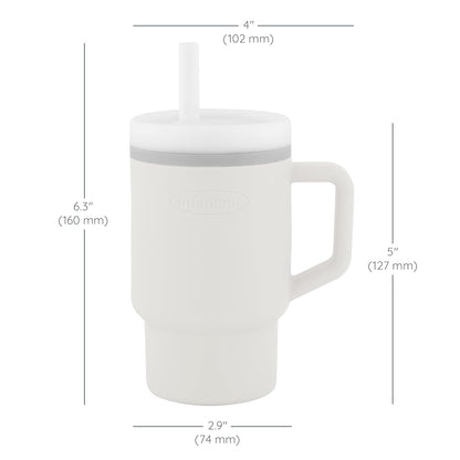 Infantino - Tumbler de Silicona de 9oz. / Nude