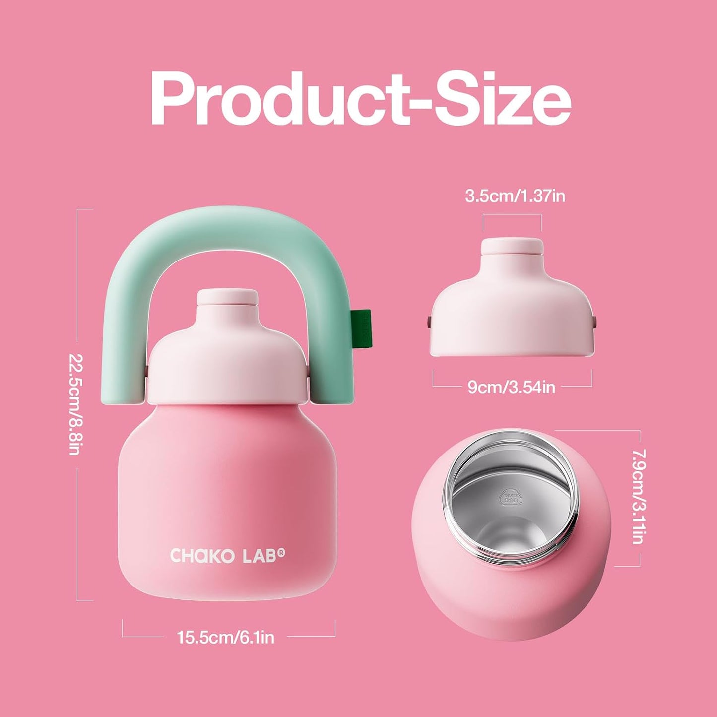 Chakolab - Lin Lin Thermo de 33oz. / Rosado