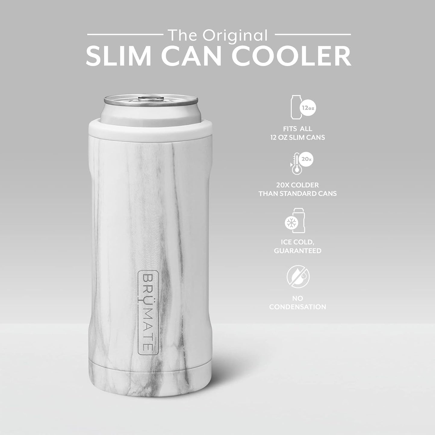 Brümate -Slim Can Cooler de 12oz. / Tornasol