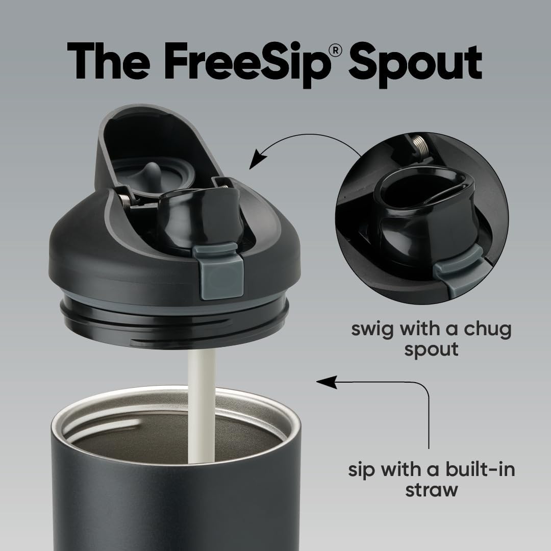 Owala - FreeSip Tumbler de 40oz. / Negro