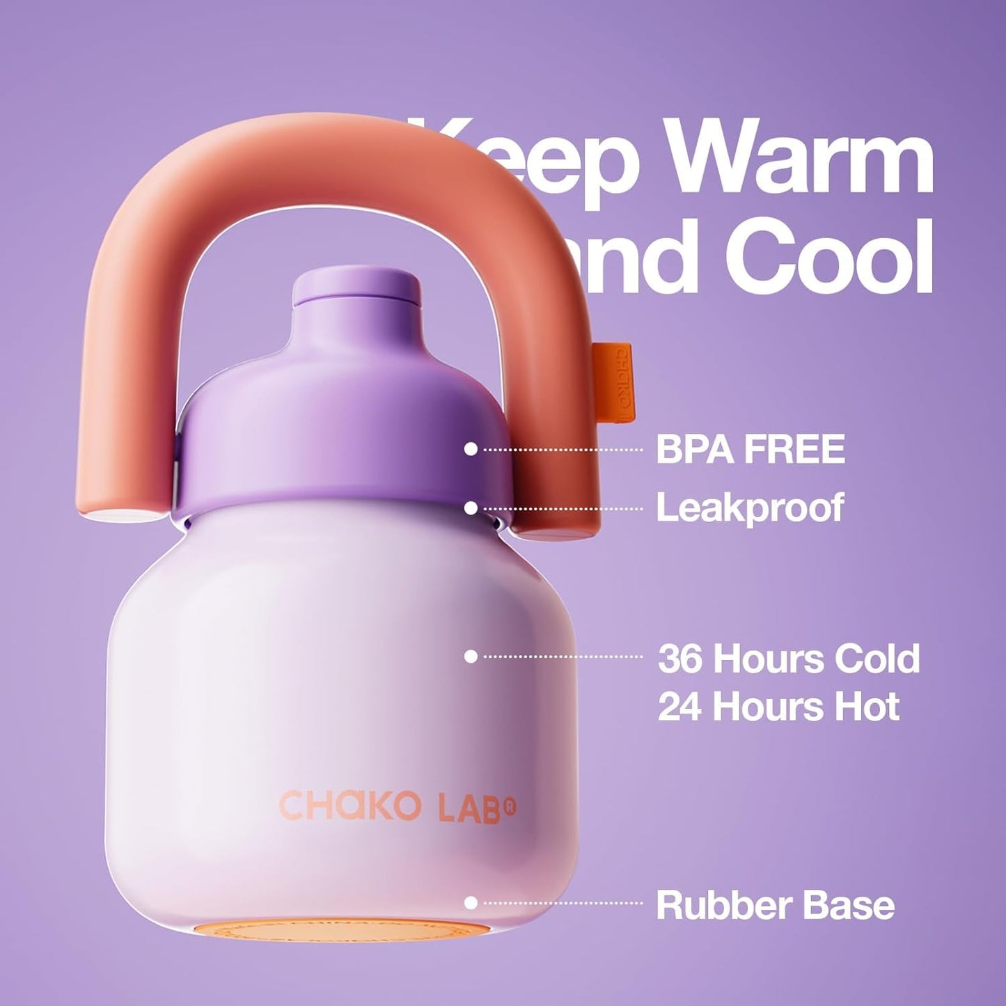 Chakolab - Lin Lin Thermo de 33oz. / Morado