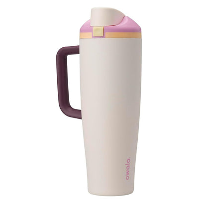 Owala - FreeSip Tumbler de 40oz. / Crema con rosado