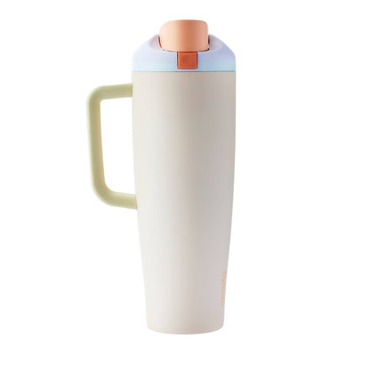 Owala - FreeSip Tumbler de 40oz. / Beige con amarillo