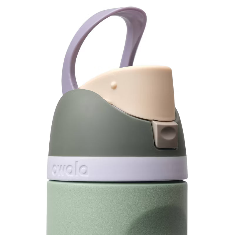 Owala Kids FreeSip de 16oz. / Verde con morado