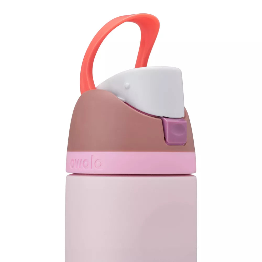 Owala Kids FreeSip de 16oz. / Rosado con café