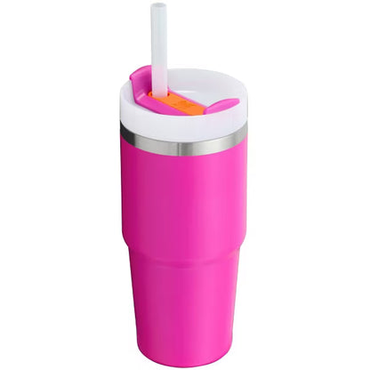 Stanley - Quencher H2.0 Tumbler 20 oz. / Fucsia con naranja