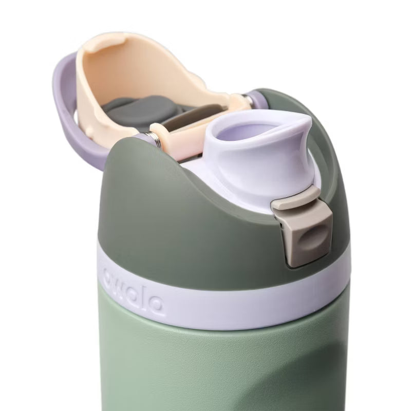 Owala Kids FreeSip de 16oz. / Verde con morado