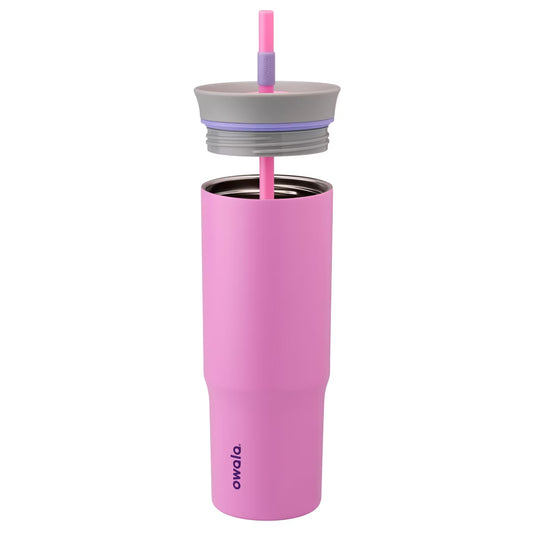 Owala - Tumbler de 24oz. / Clavellina con morado