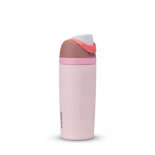 Owala Kids FreeSip de 16oz. / Rosado con café