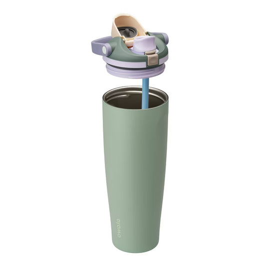 Owala - FreeSip Sway de 40oz. / Verde con morado