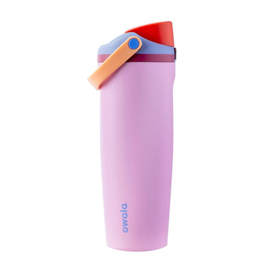 Owala - FreeSip Sway de 30oz. / Rosado con naranja