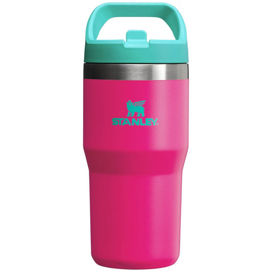 Stanley - Flip Straw Tumbler de 20 oz. / Fucsia con aqua