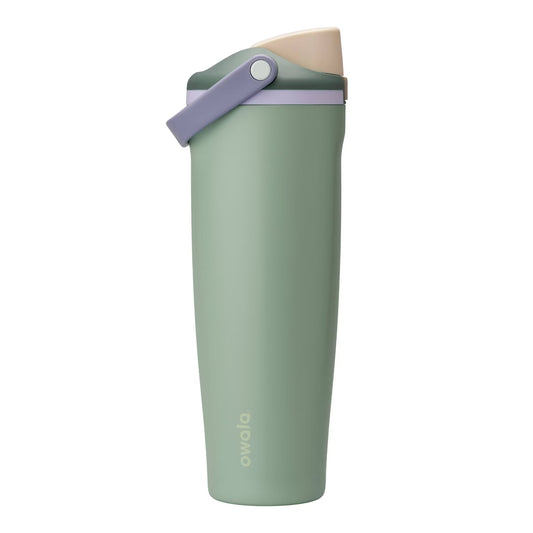 Owala - FreeSip Sway de 40oz. / Verde con morado