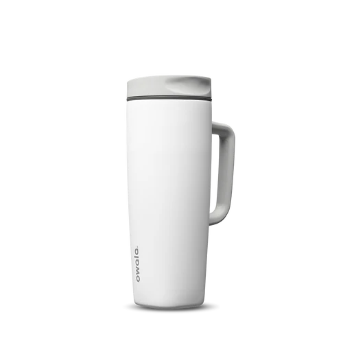 Owala - Smooth Sip Slider Tumbler 24oz. / Blanco Marshmallow