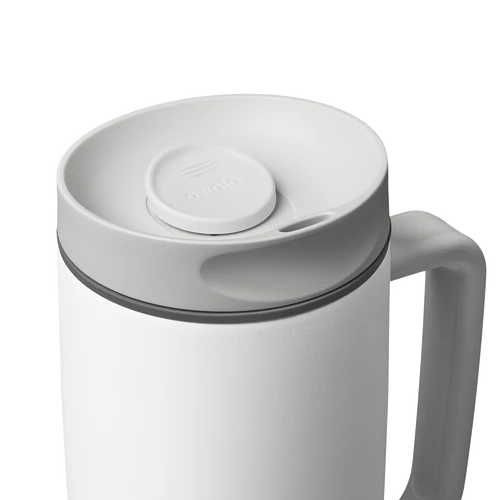 Owala - Smooth Sip Slider Tumbler 24oz. / Blanco Marshmallow
