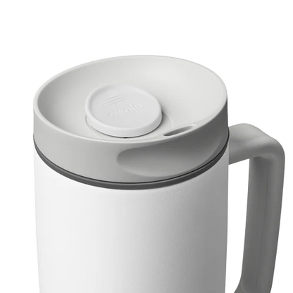 Owala - Smooth Sip Slider Tumbler 24oz. / Blanco Marshmallow