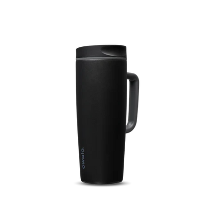 Owala - Smooth Sip Slider Tumbler 24oz. / Negro