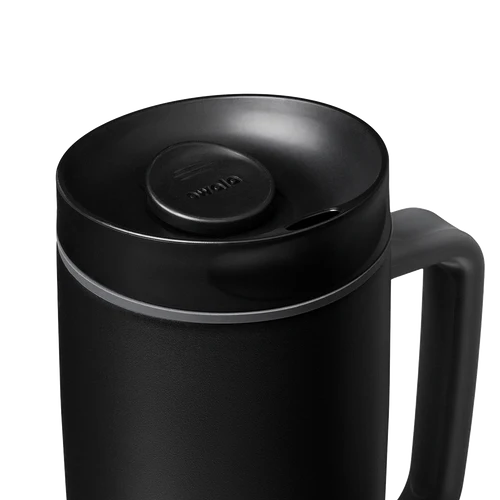 Owala - Smooth Sip Slider Tumbler 24oz. / Negro