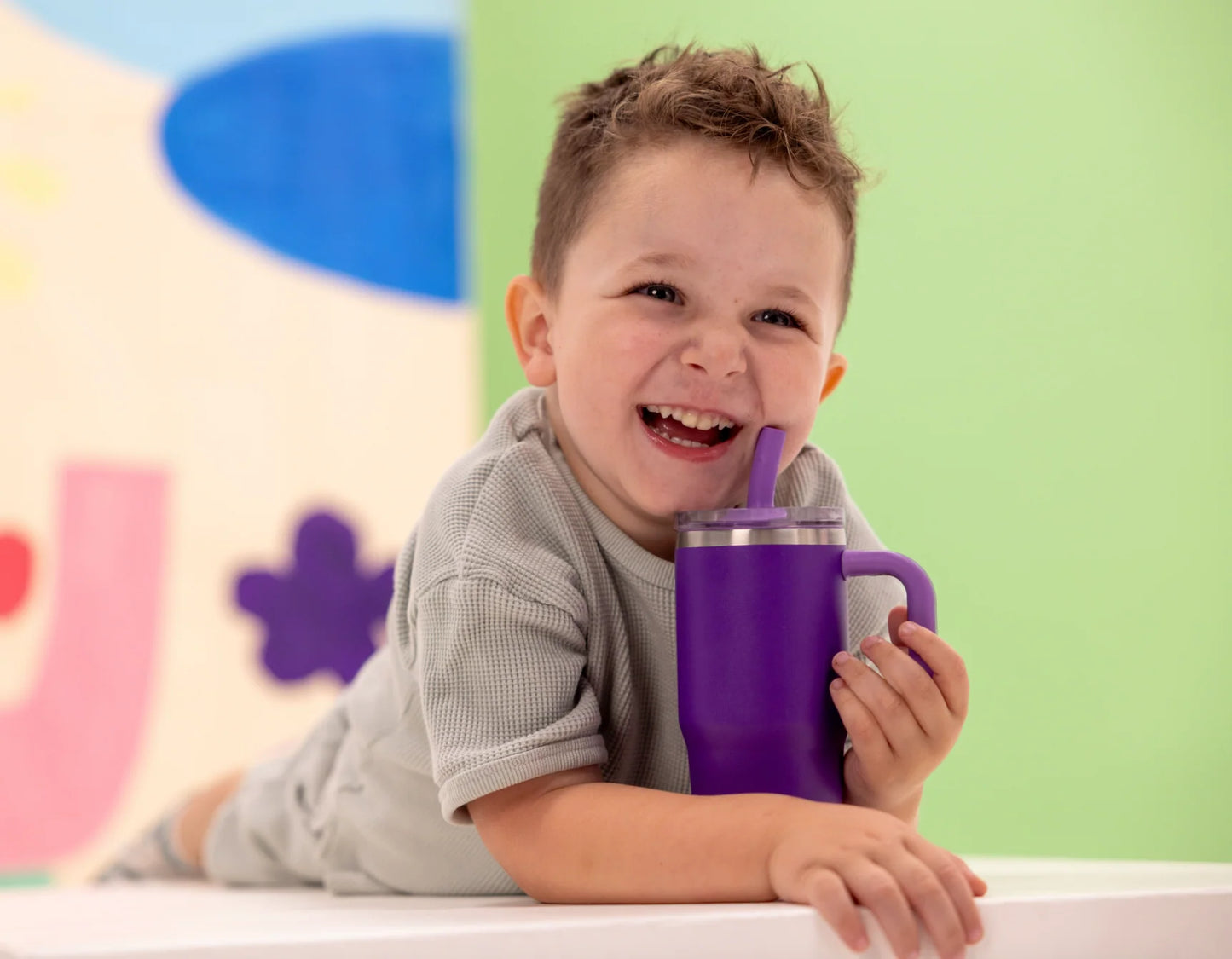 YAYA - My 1st Tumbler de 12 oz. / Celeste