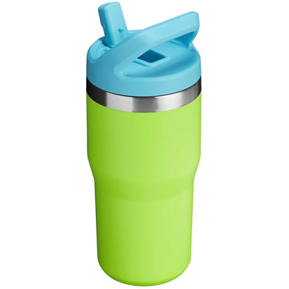 Stanley - Flip Straw Tumbler de 20 oz. / Verde con azul