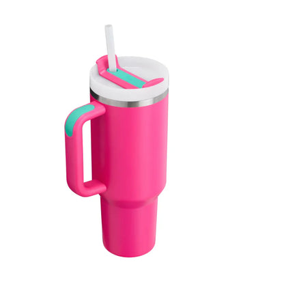 Stanley - Quencher H2.0 Tumbler de 30 oz. / Fucsia con azul