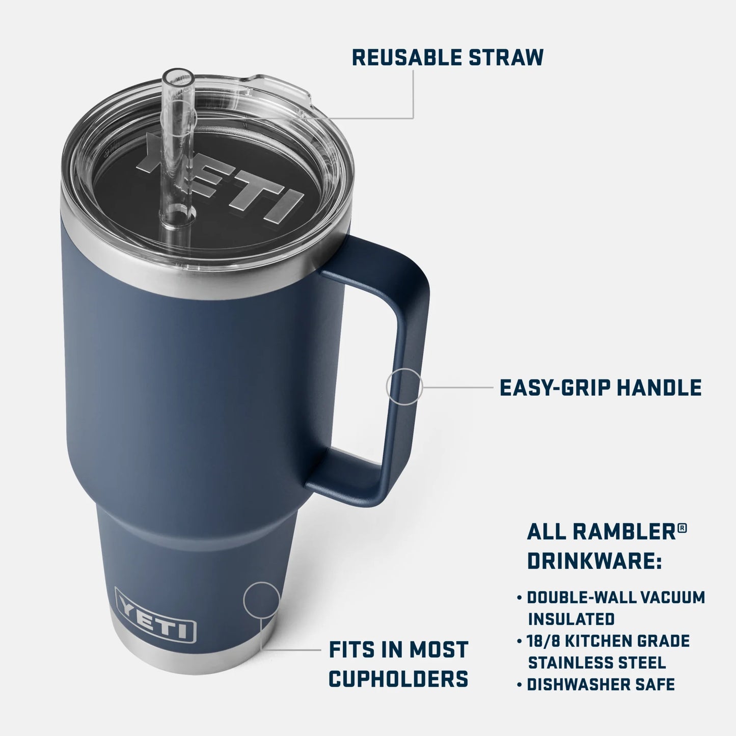 YETI - Mug de 25oz. / Azul