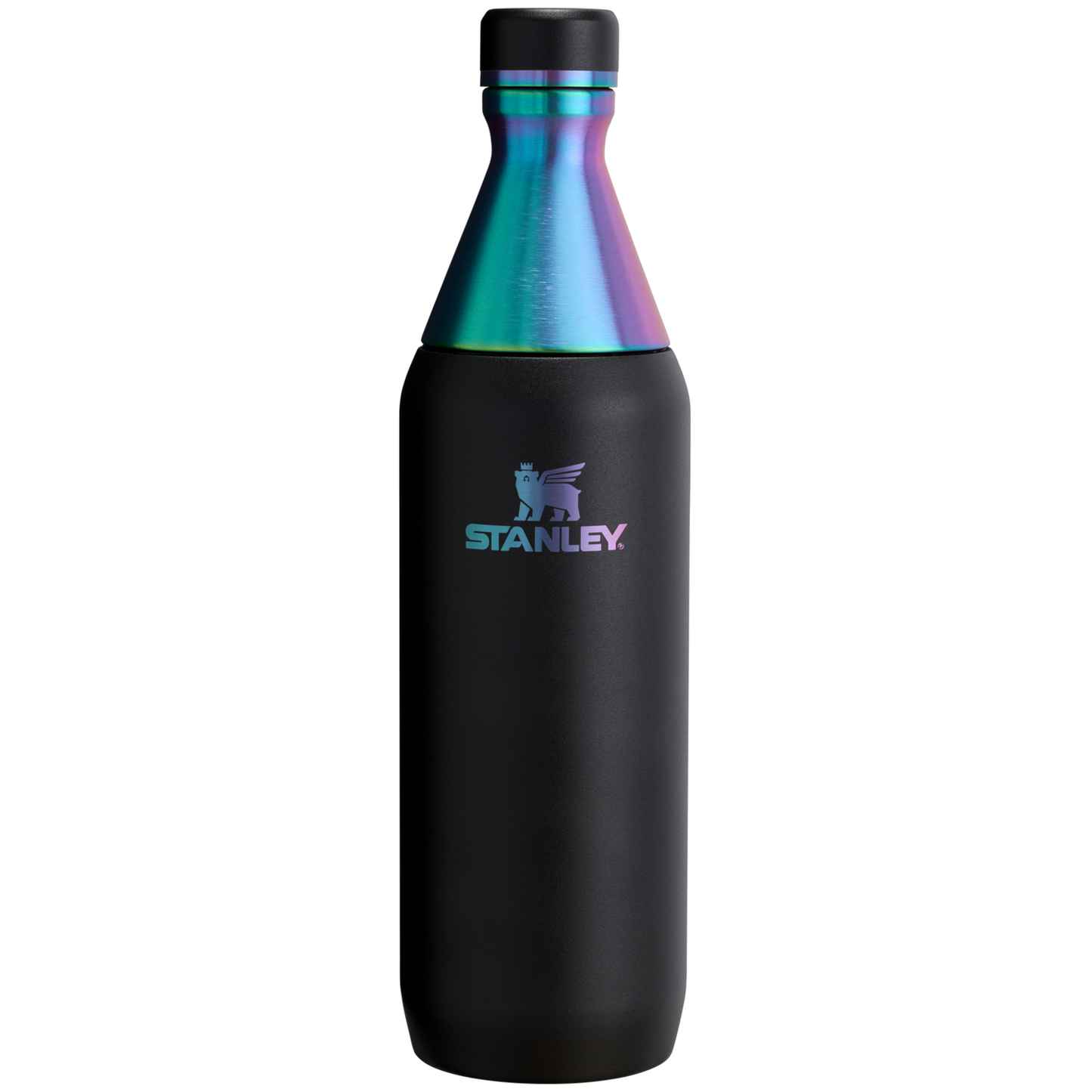Stanley - Slim Bottle de 20 oz. / Negro Cromado
