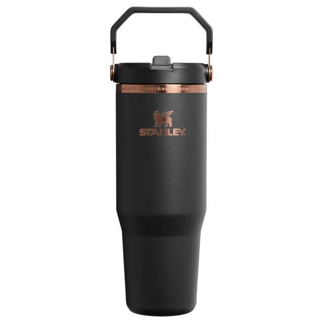 Stanley - Iceflow Bottle Flip Straw de 30 oz. / Messi Black