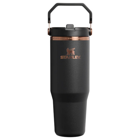 Stanley - Iceflow Bottle Flip Straw de 30 oz. / Messi Black