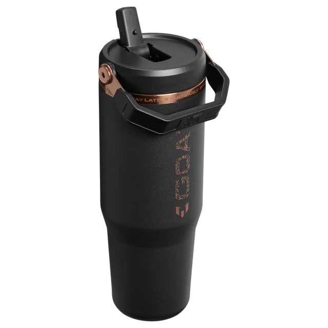 Stanley - Iceflow Bottle Flip Straw de 30 oz. / Messi Black