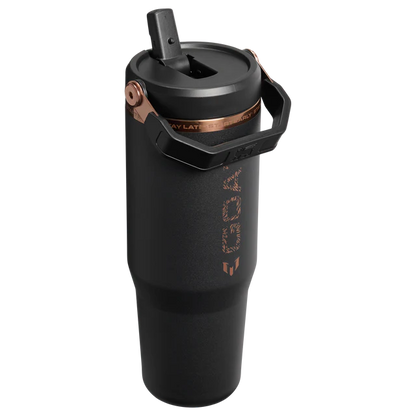Stanley - Iceflow Bottle Flip Straw de 30 oz. / Messi Black