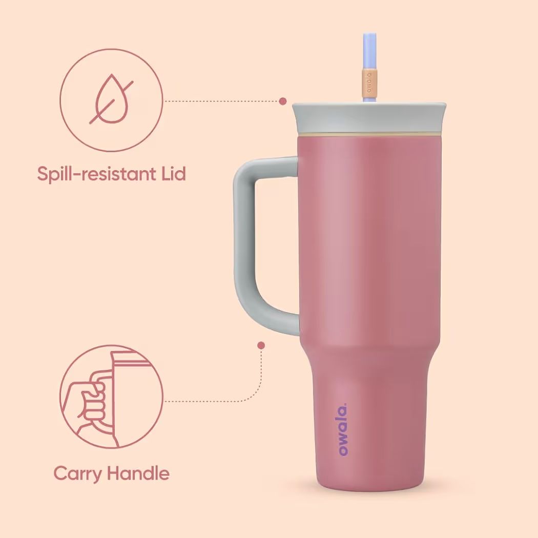 Owala - Tumbler de 40oz. / Amarillo tropical